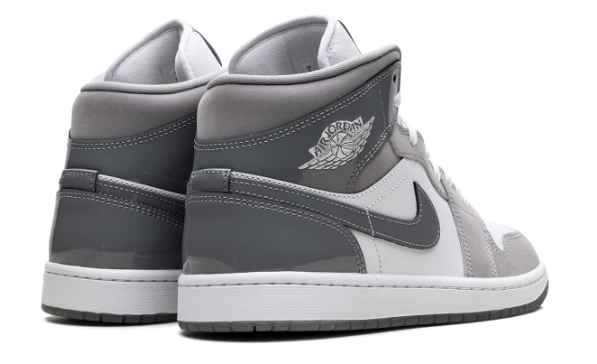 Air Jordan 1 Mid SE 'Cool Grey' – White & Grey Sneakers