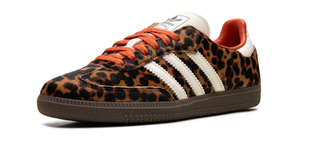 adidas Samba OG Women's Sneakers – Leopard Cream Orange