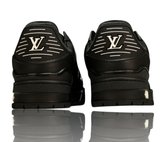 Trainer Low Sneakers – Monogram Black Embossed