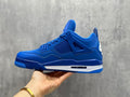 Air Jordan 4 Retro Royal Blue & White Sneakers