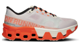 On Cloudmonster Hyper – Light Gray & Orange Sneakers