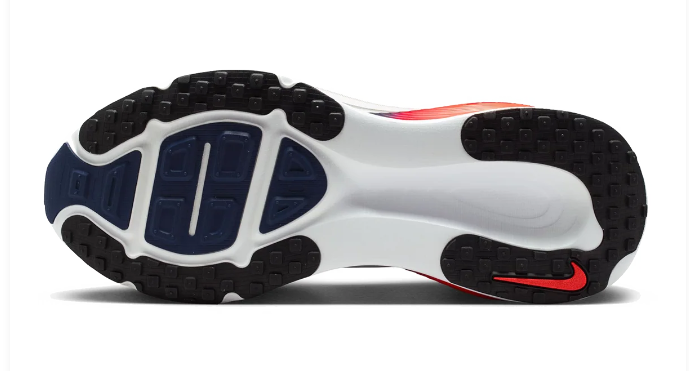 Nike Vomero 18 – White, Navy & Orange Running Shoes